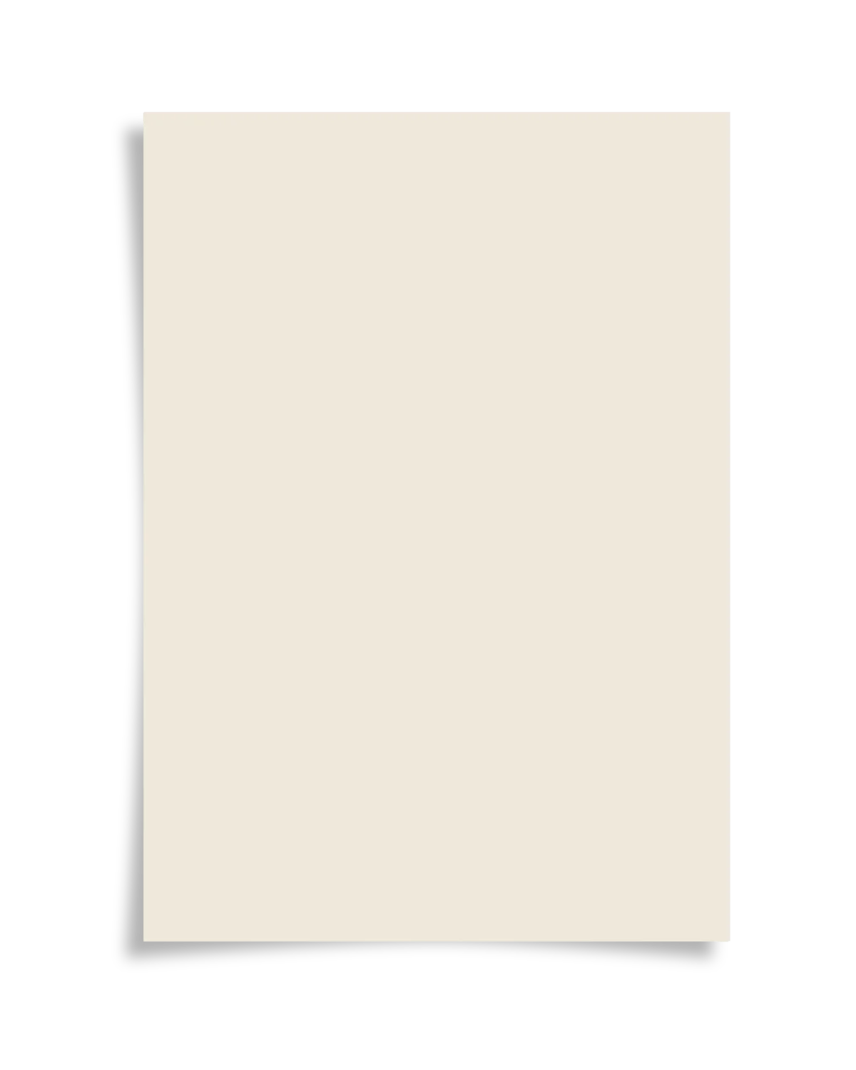 Delicate Brown kleurstaal A4
