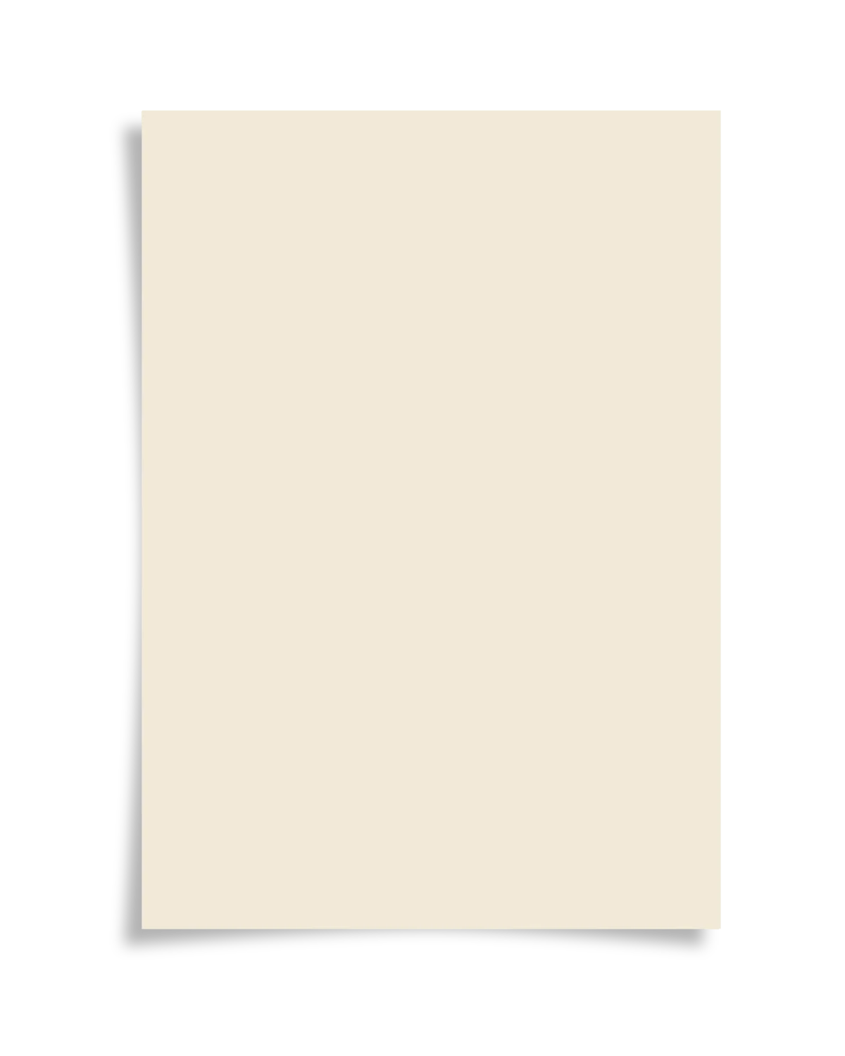 Delicate Caramel kleurstaal A4